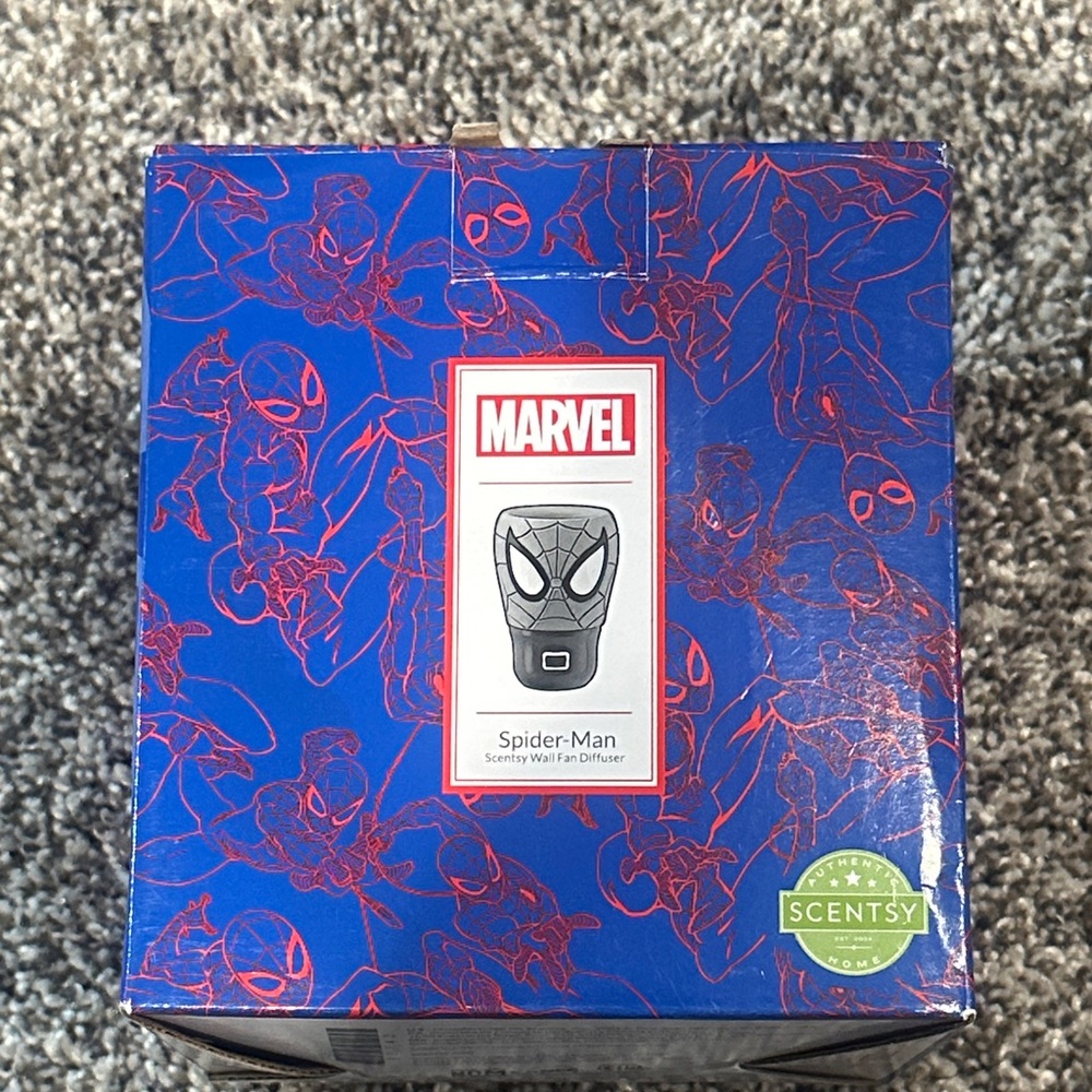 Scentsy Marvel Spider-Man Blue Wall Fan Diffuser